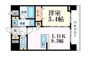 Noble  UMEKITA（ノブレ梅北）の物件間取画像